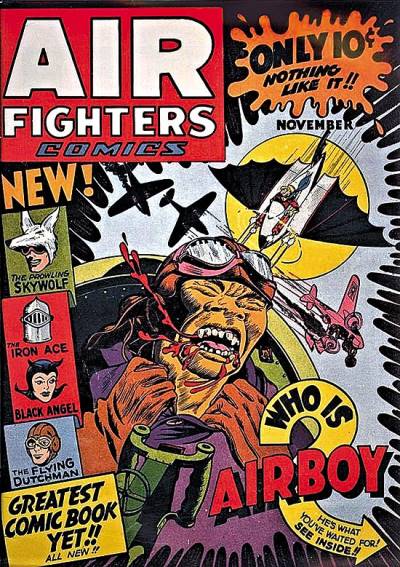 Air Fighters Comics (1941)   n° 2 - Hillman Periodicals
