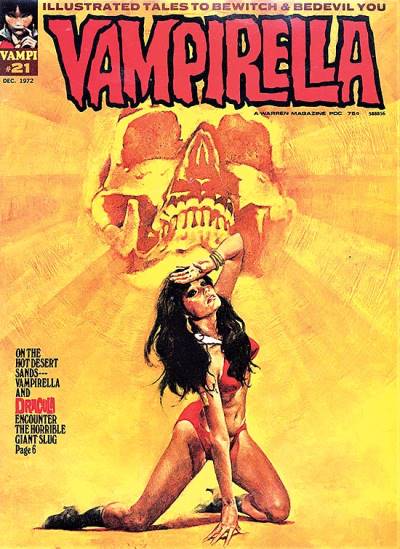 Vampirella (1969)   n° 21 - Warren Publishing