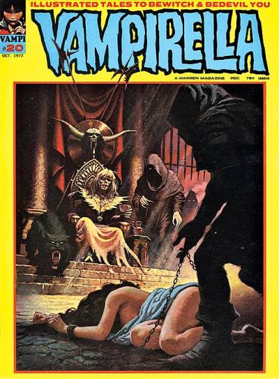 Vampirella (1969)   n° 20 - Warren Publishing