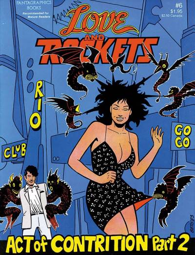 Love And Rockets (1982)   n° 6 - Fantagraphics