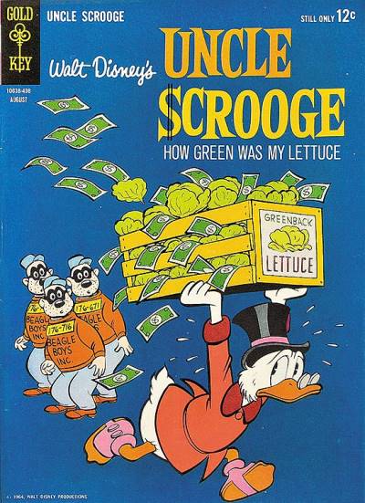 Uncle Scrooge (1963)   n° 51 - Gold Key