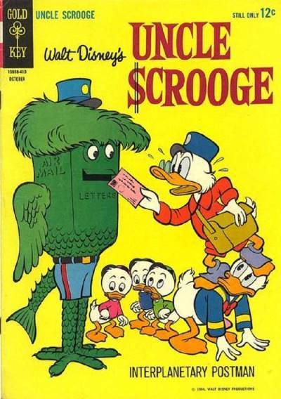 Uncle Scrooge (1963)   n° 53 - Gold Key