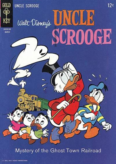 Uncle Scrooge (1963)   n° 56 - Gold Key