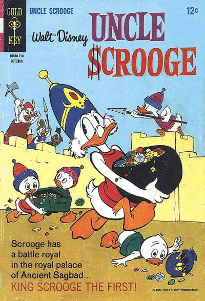 Uncle Scrooge (1963)   n° 71 - Gold Key