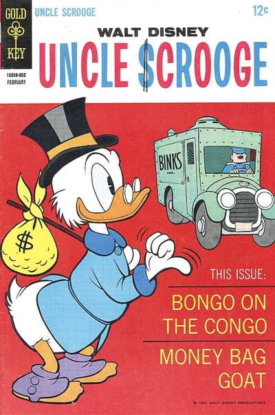 Uncle Scrooge (1963)   n° 73 - Gold Key