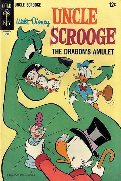 Uncle Scrooge (1963)   n° 74 - Gold Key