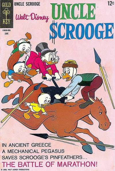 Uncle Scrooge (1963)   n° 75 - Gold Key