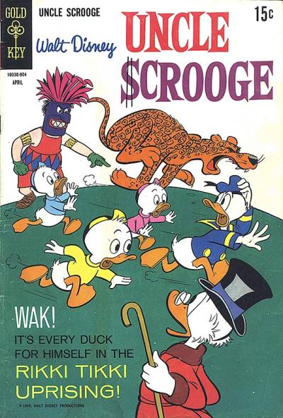 Uncle Scrooge (1963)   n° 80 - Gold Key