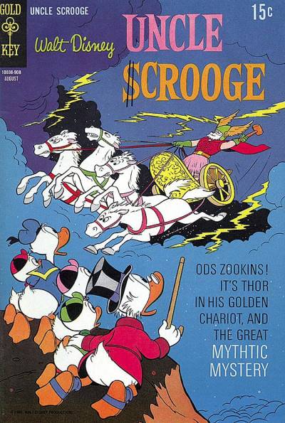 Uncle Scrooge (1963)   n° 82 - Gold Key