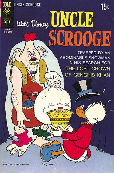 Uncle Scrooge (1963)   n° 84 - Gold Key