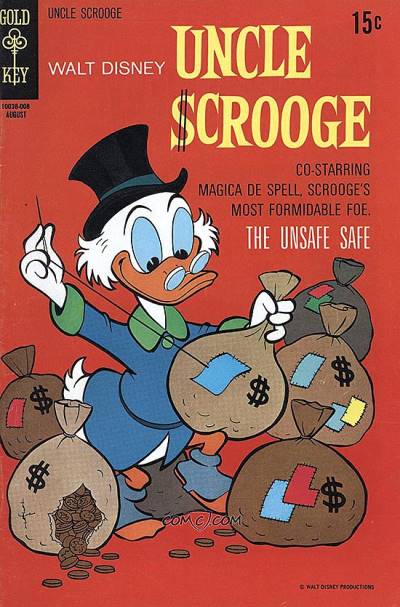 Uncle Scrooge (1963)   n° 88 - Gold Key