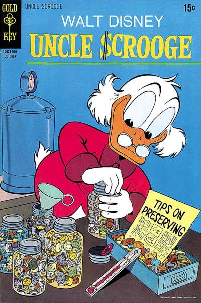Uncle Scrooge (1963)   n° 89 - Gold Key