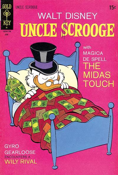 Uncle Scrooge (1963)   n° 93 - Gold Key