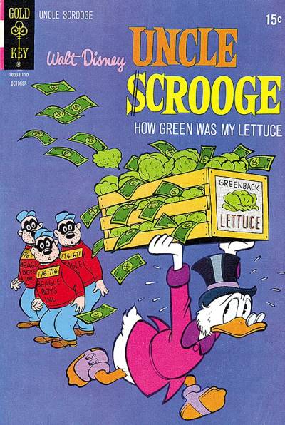 Uncle Scrooge (1963)   n° 95 - Gold Key