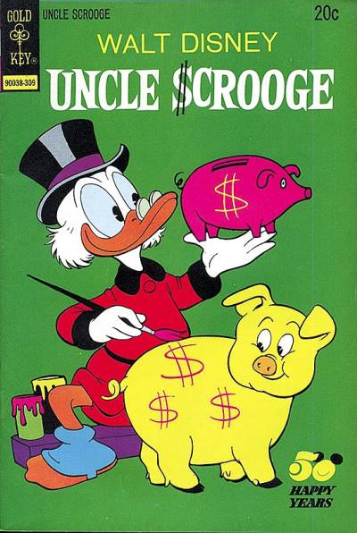 Uncle Scrooge (1963)   n° 107 - Gold Key