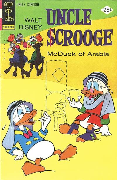 Uncle Scrooge (1963)   n° 121 - Gold Key