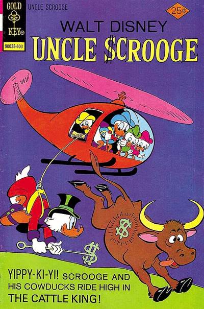 Uncle Scrooge (1963)   n° 126 - Gold Key