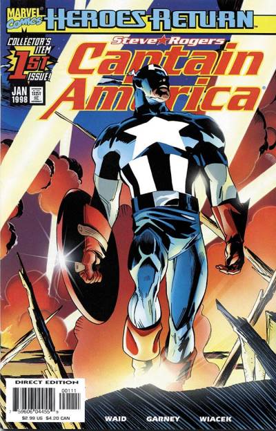 Captain America (1998)   n° 1 - Marvel Comics