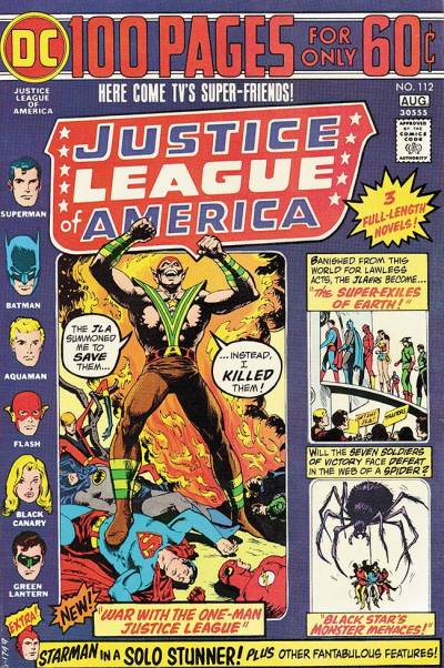 Justice League of America (1960)   n° 112 - DC Comics