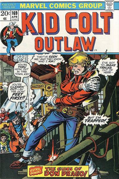 Kid Colt Outlaw (1948)   n° 169 - Marvel Comics