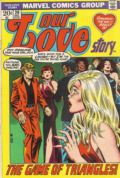Our Love Story (1969)   n° 20 - Marvel Comics