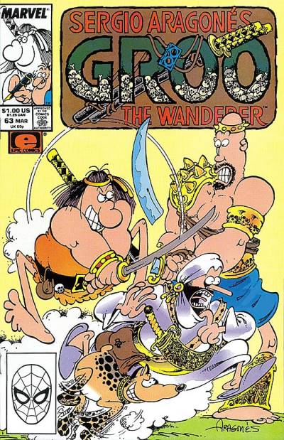 Groo, The Wanderer (1985)   n° 63 - Marvel Comics
