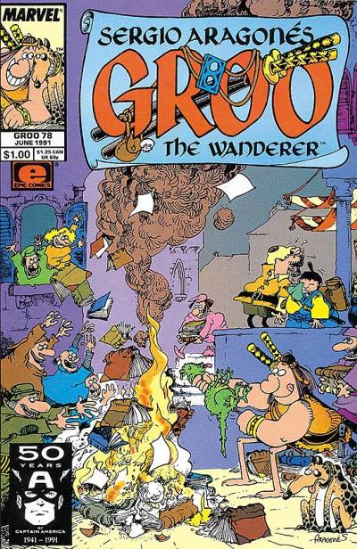 Groo, The Wanderer (1985)   n° 78 - Marvel Comics