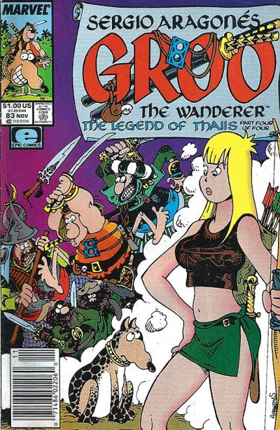 Groo, The Wanderer (1985)   n° 83 - Marvel Comics