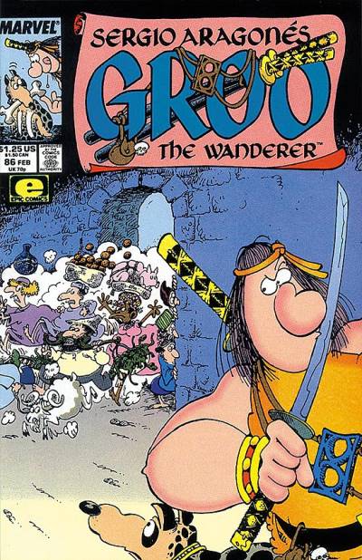 Groo, The Wanderer (1985)   n° 86 - Marvel Comics