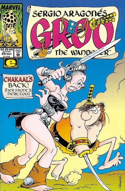 Groo, The Wanderer (1985)   n° 89 - Marvel Comics