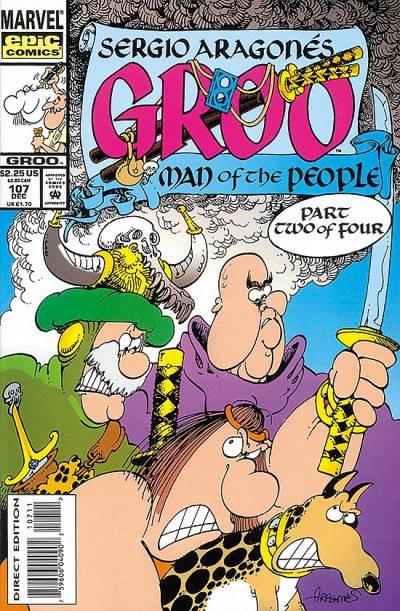 Groo, The Wanderer (1985)   n° 107 - Marvel Comics