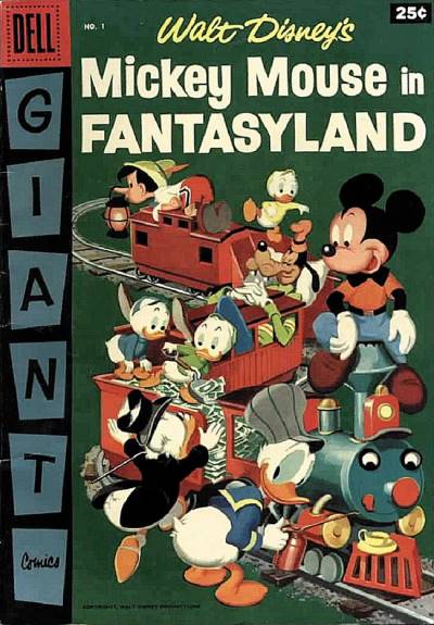 Mickey Mouse In Fantasyland   n° 1 - Dell