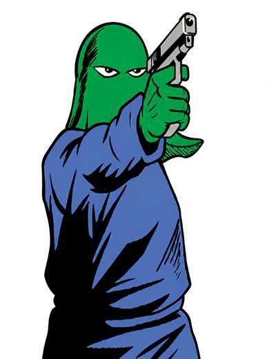 Máscara Verde